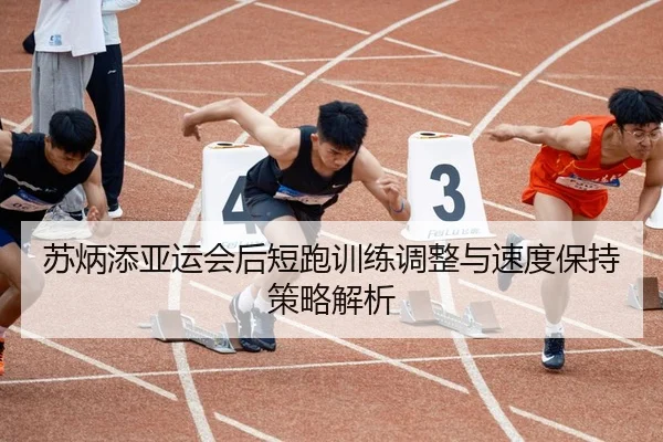苏炳添亚运会后短跑训练调整与速度保持策略解析